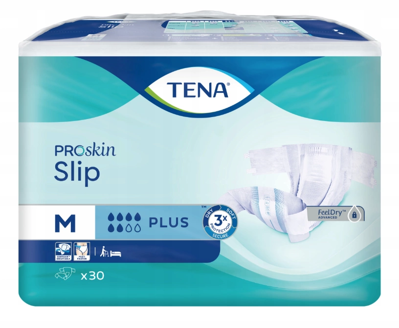 pieluchy tena tena slip plus large pieluchomajtki 30 sztuk