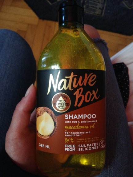 nature box szampon macadamia