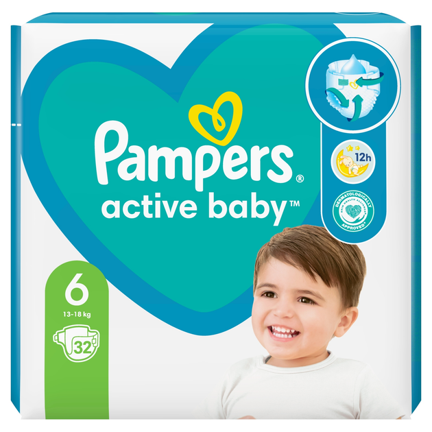 pampers 6 32