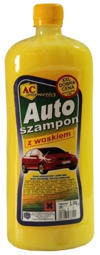 szampon z woskiem zółty 1l