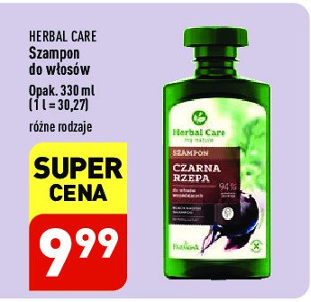 herbal care czarna rzepa szampon do włosów 330 ml hebe