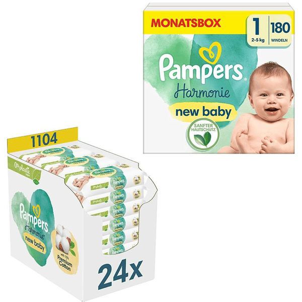 wielkość paczki pampers newborn