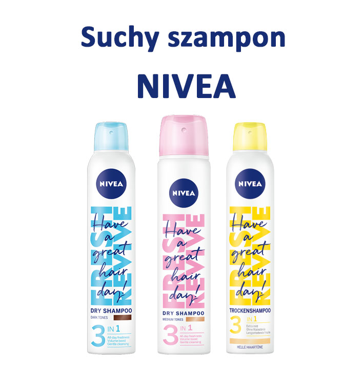 suchy szampon nivea cena