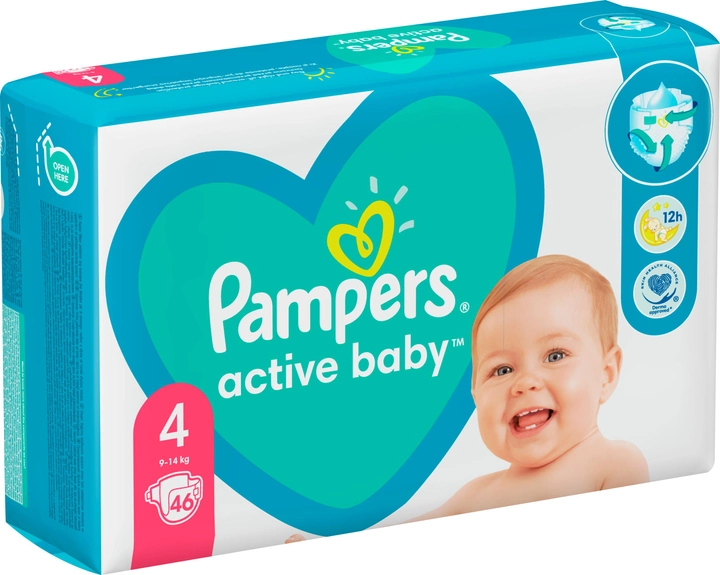 pampers active baby dry 46 szt