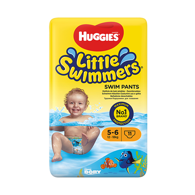 pieluszki huggies little swimmers 6 16 kg+