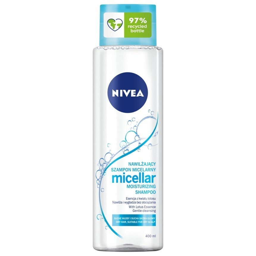 nawilżający szampon micelarny nivea rosman