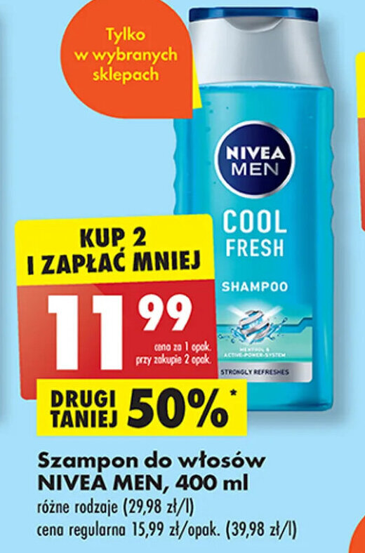 biedronka szampon nivea