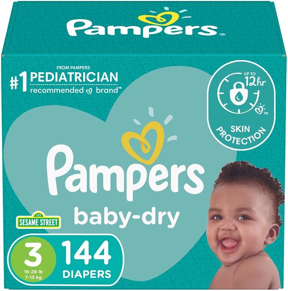 pampers active baby 3 gigant box plus