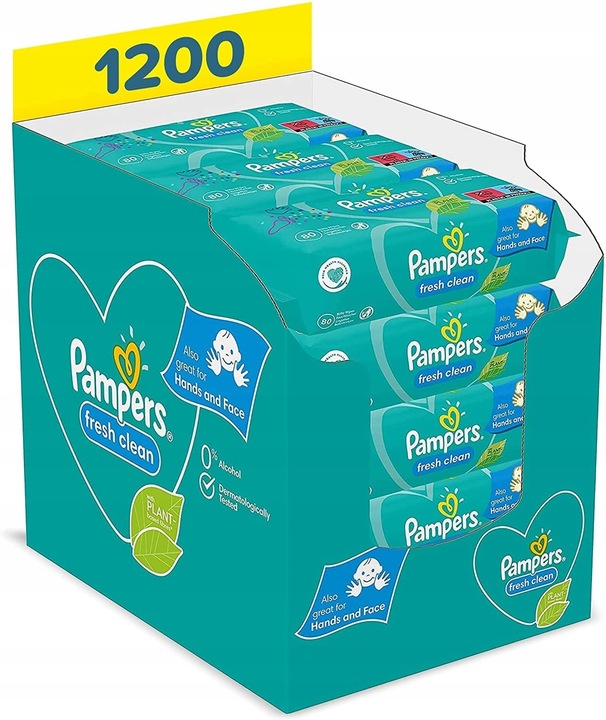 chusteczki pampers 80