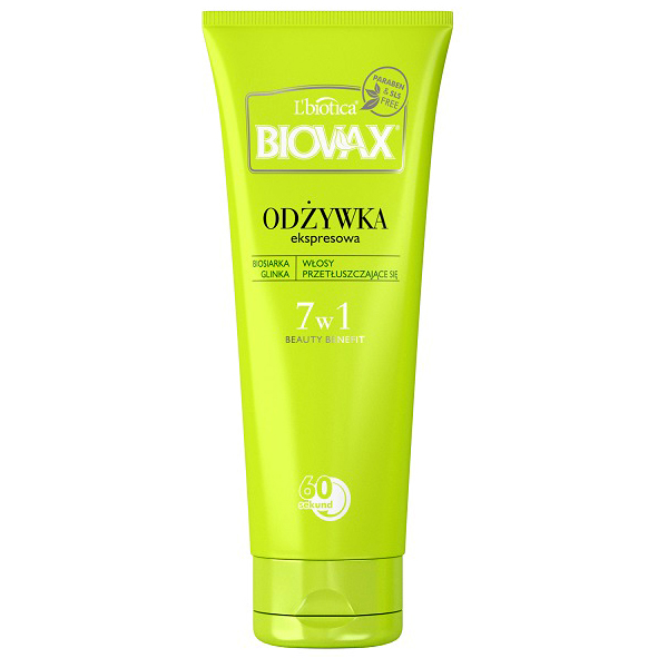 biovax odżywka ekspresowa 7w1 do włosów blond