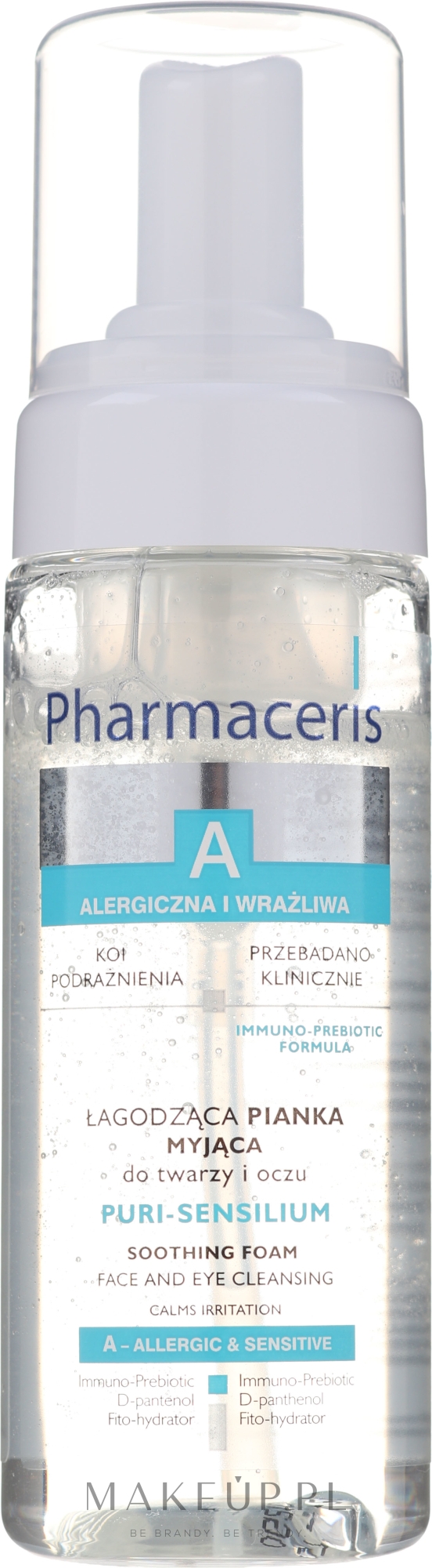 pharmaceris pianka do mycia twarzy wizaz