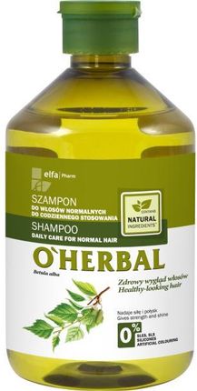 o herbal szampon natura