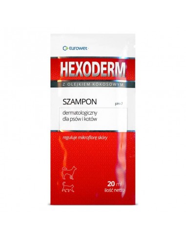 szampon dermatologiczny dla psow hexoderm duzy promocja