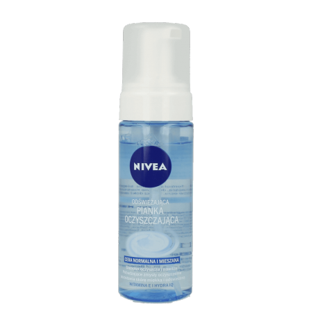 pianka do mycia twarzy nivea