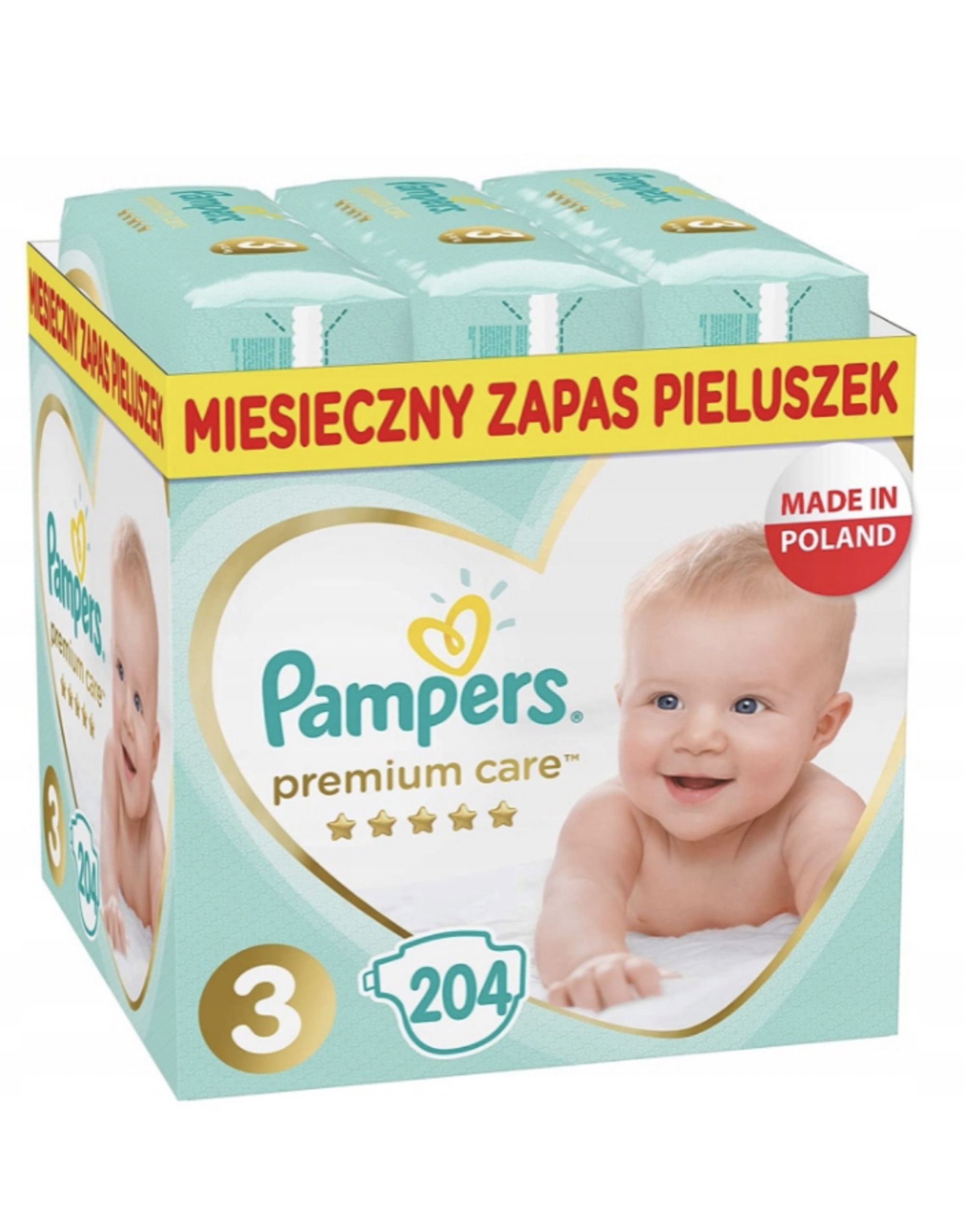 pampers 1 miesieczny zapas