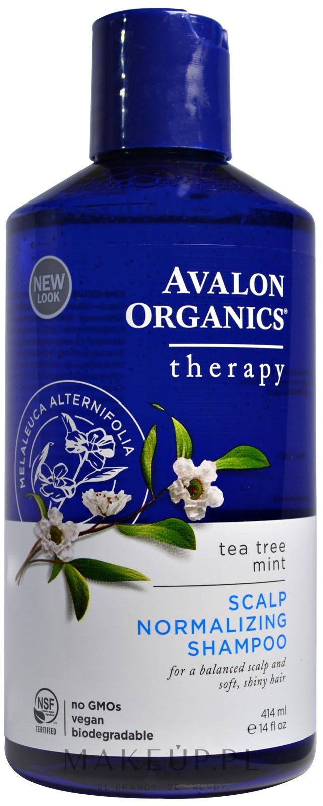 miętowy szampon wzmacniający avalon organics