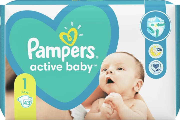 pieluszki pampers active baby-dry rosmann