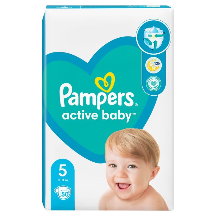 pampers perfumowane active baby dry