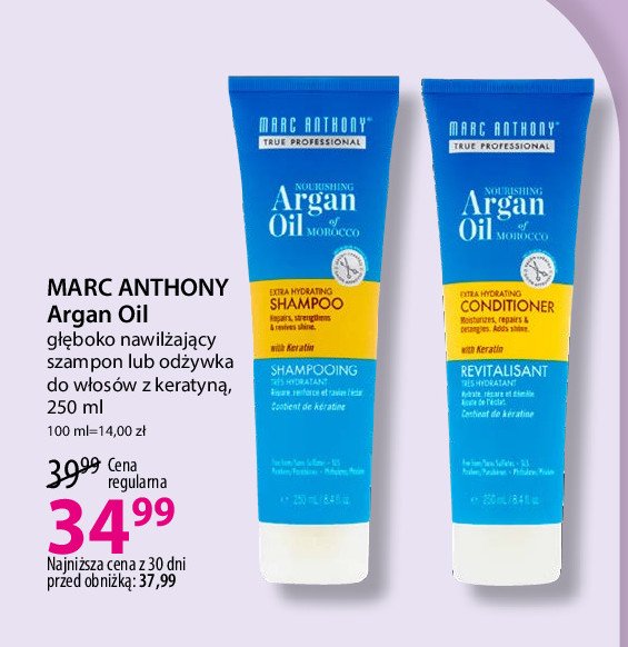 marc anthony argan oil olejek do włosów argan