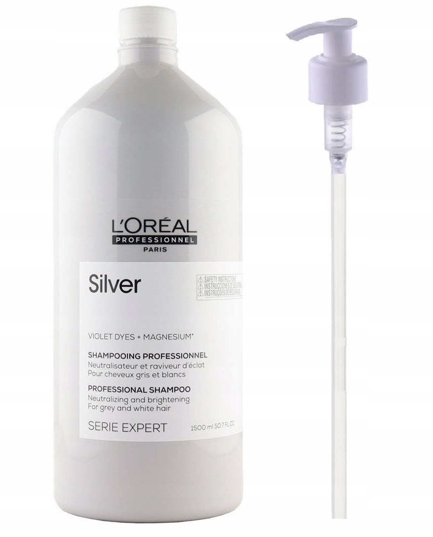 loreal suchy szampon silver