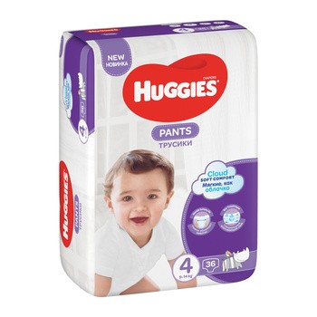 huggies pieluchomajtki 4