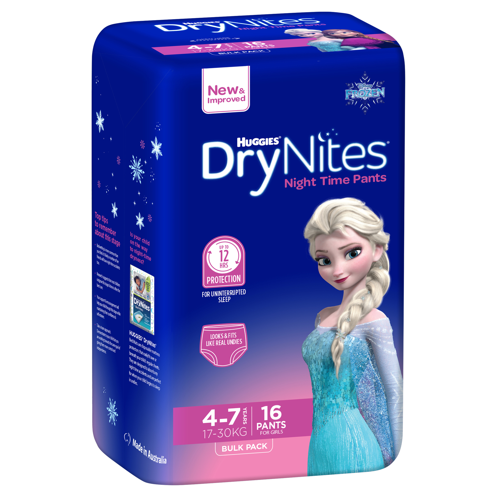 huggies drynites girl