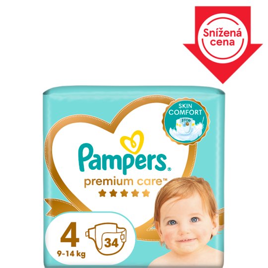 tesco pampers premium care 4 cena