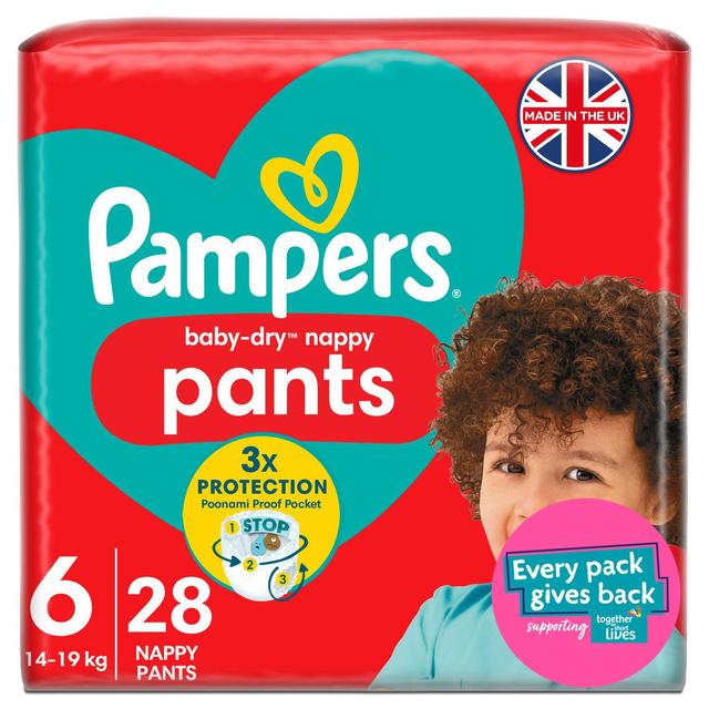 pampers pants s6 28szt