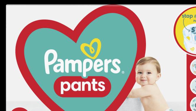 pampers z niespodzianką