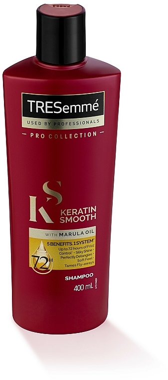 tresemmé keratin smooth szampon do włosów z olejkiem kokosowym