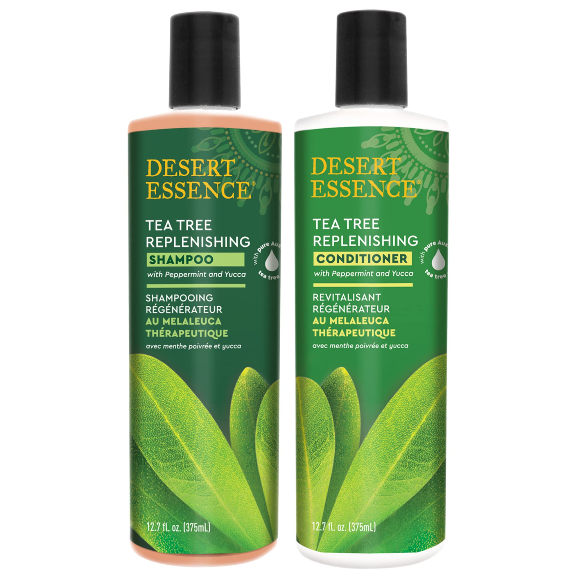 szampon wzmacniający desert essence tea tree