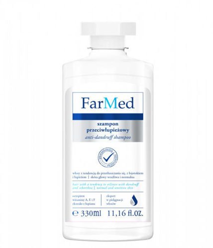 farmed szampon przeciwłupieżowy 330ml