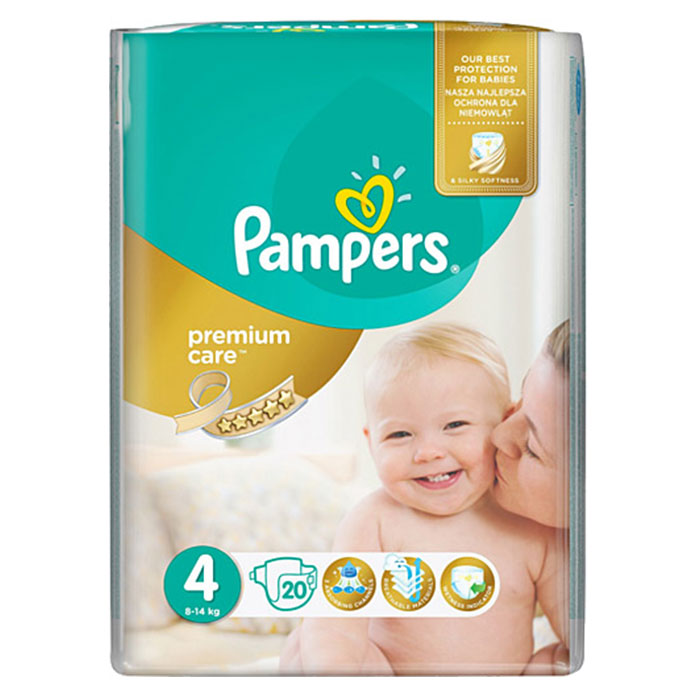 pampers oremium care 4