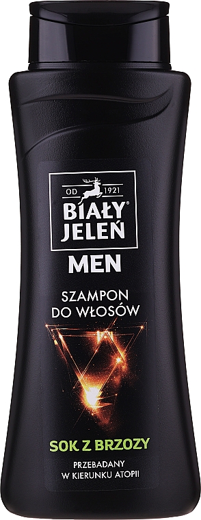 szampon do włosów biały jeleń wizaz for men