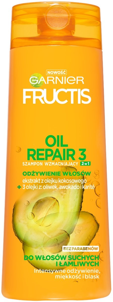 szampon garnier oil repeir opinie