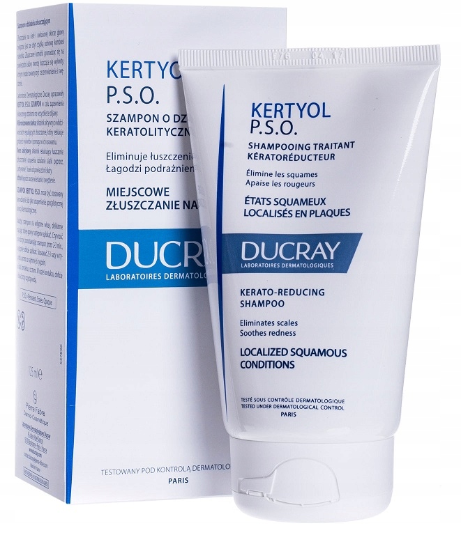 ducray kertyol pso szampon o działaniu keratolitycznym 125 ml