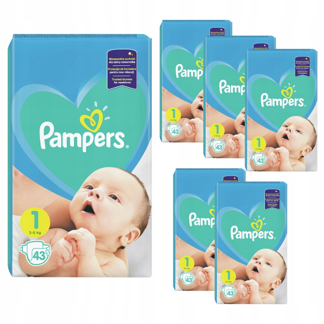 pieluchy pampers new baby dry 1