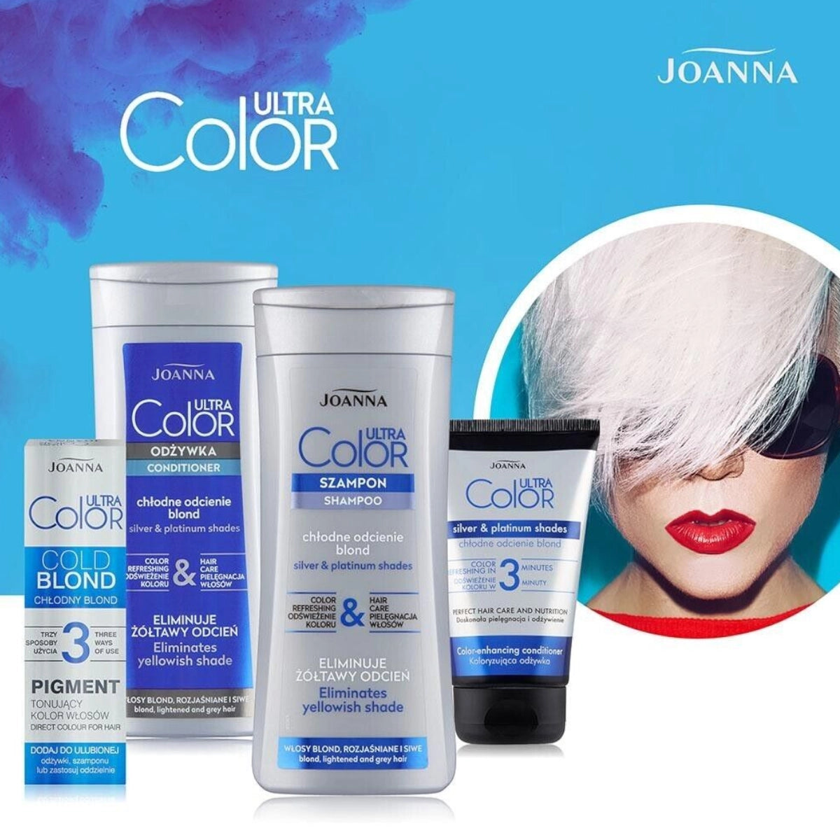 joanna ultra color system szampon nadaje platynowy odcien