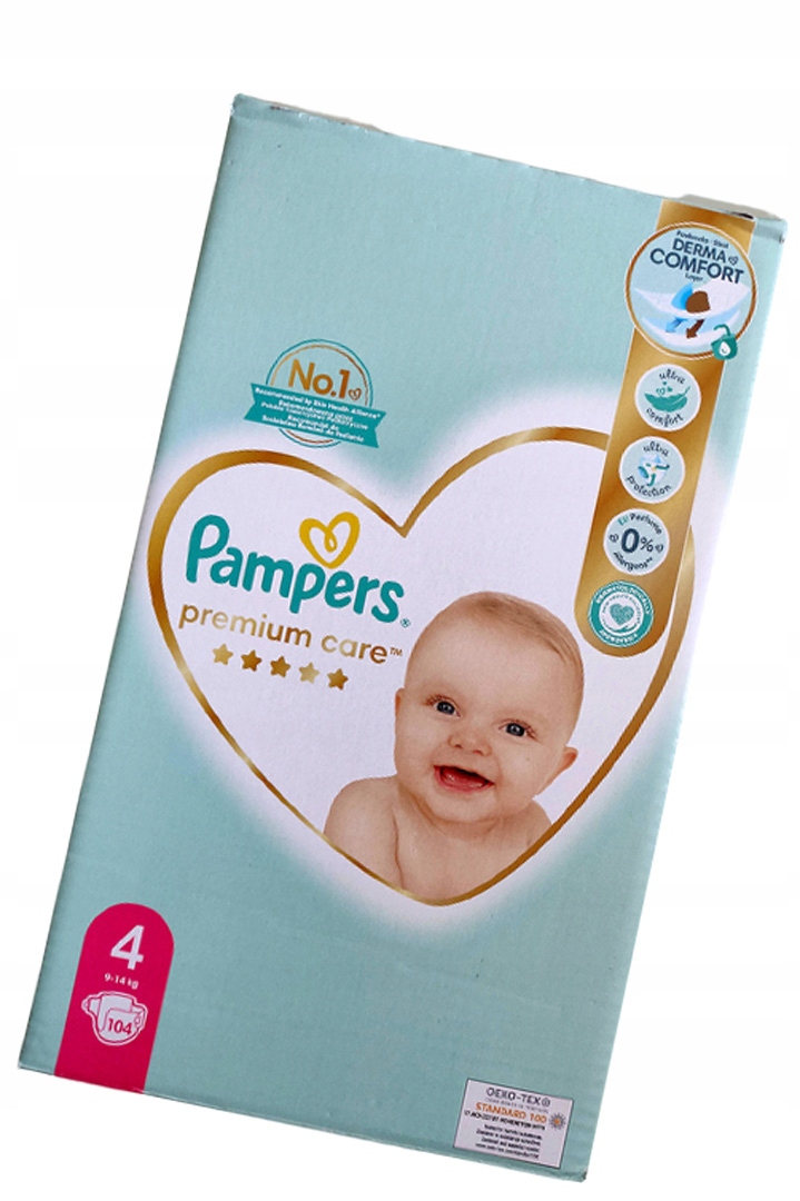 pieluszki pampers premium care rozmiar 4