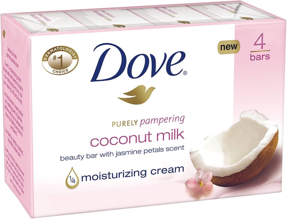 dove purely pampering coconut mik