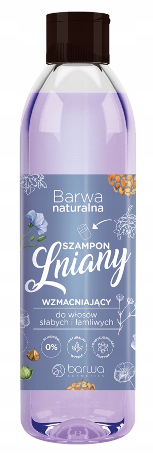 szampon lniany barwa naturalna