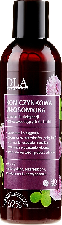 kobieta szampon do włosów