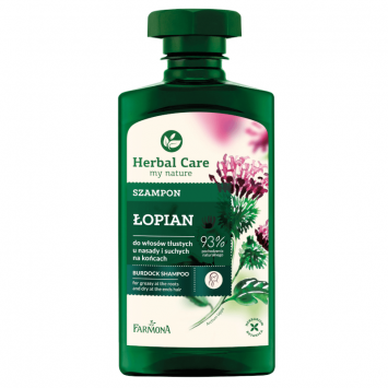 herbal care czarna rzepa szampon do włosów 330 ml hebe