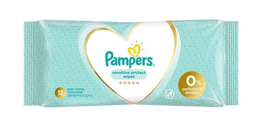 pampers sensitive 12