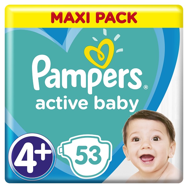 pampers 4+ 53