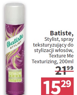 batiste stylist texture me texturizing spray lakier do włosów