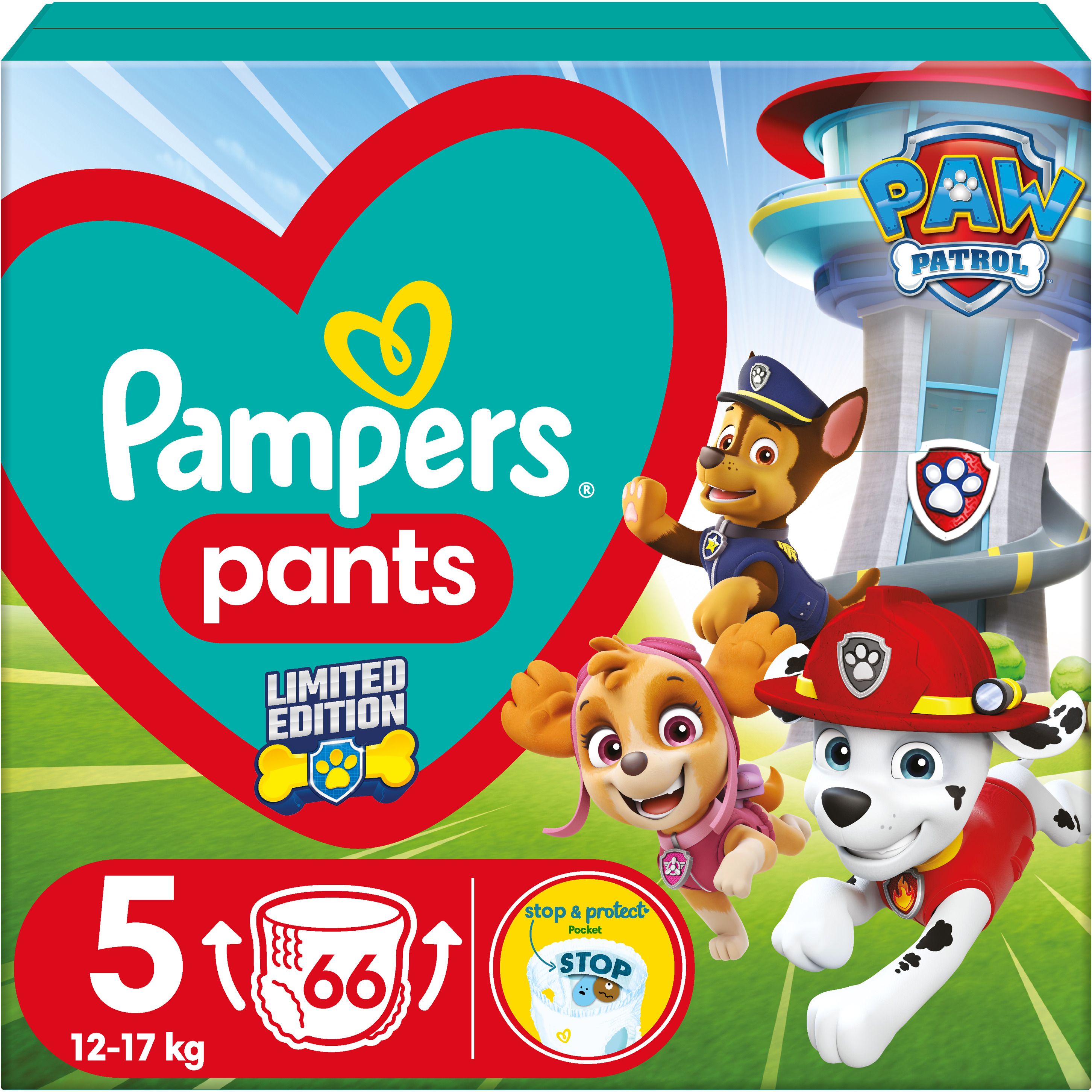 pampers pants pasek z.przodu