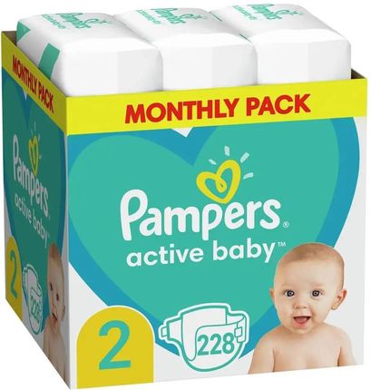 pampers new baby dry 2 cena 228 szt