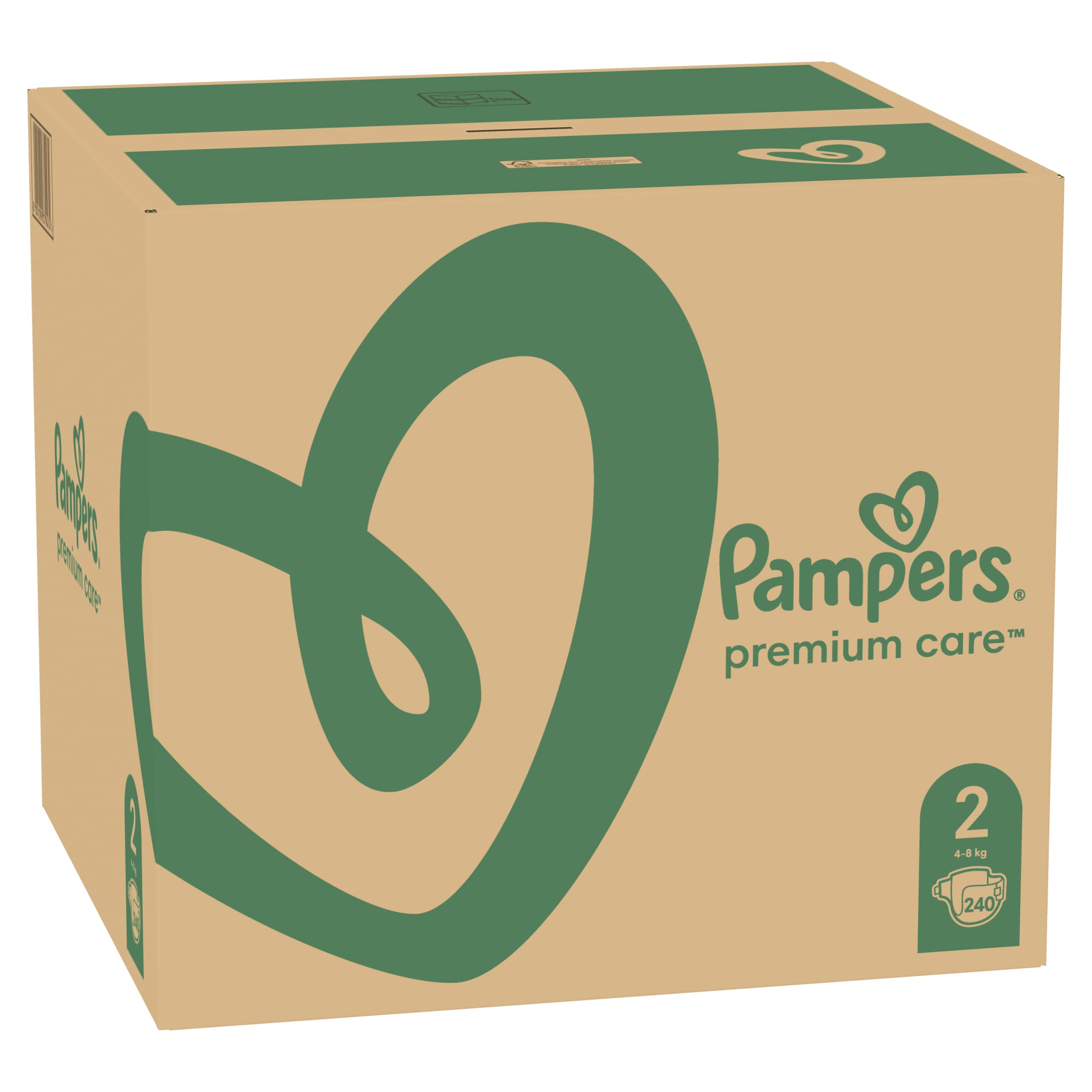 pampers premium care 240 szt rozmiar 2