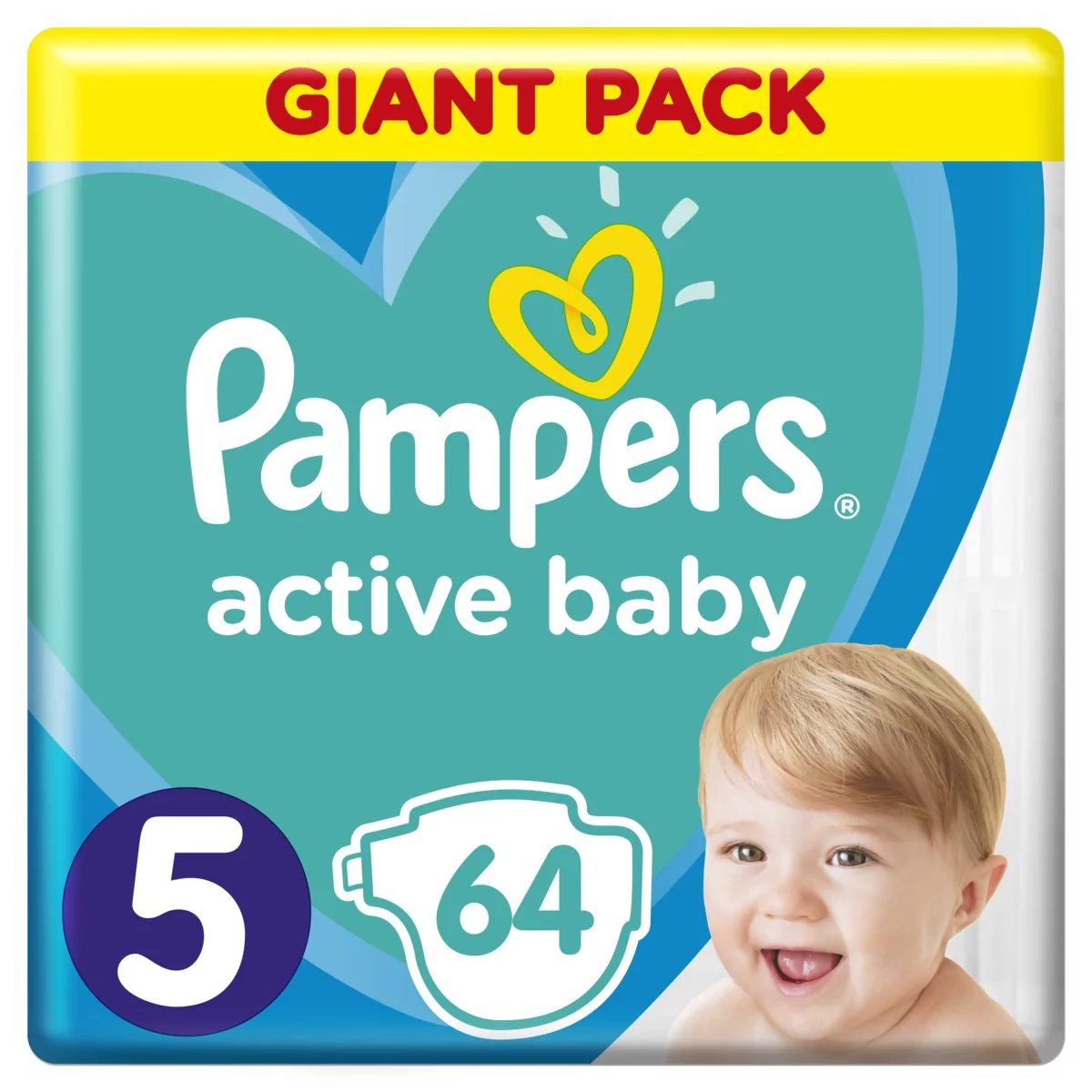 zapas pieluch pampers active baby dry 5